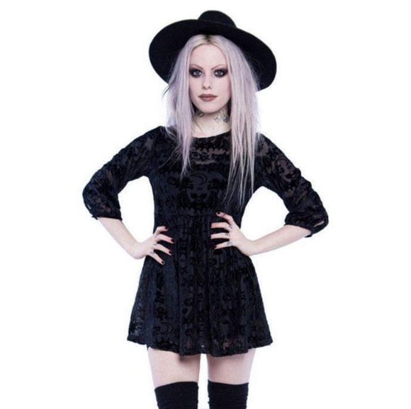 NEW WITH TAG Iron fist Ash Costello "Bat royalty" dress - Picture 2 of 8